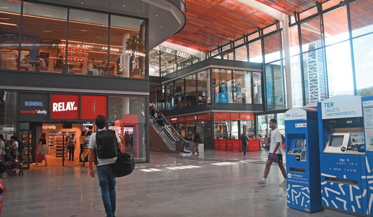 Fin des travaux d’embellissement de la grande gare de Lyon-Part-Dieu