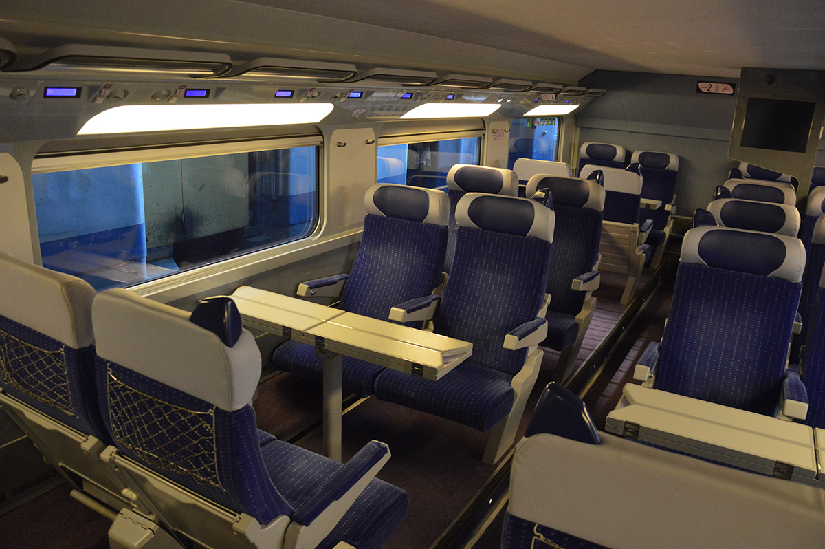 Des sièges d’avions pour le ferroviaire