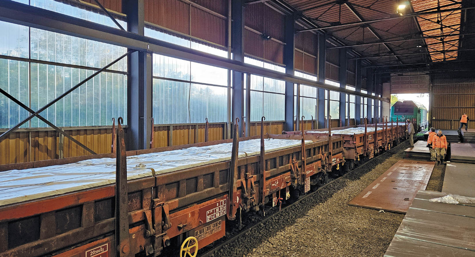 Les wagons de retour à Oxycentre après 16 ans d’absence