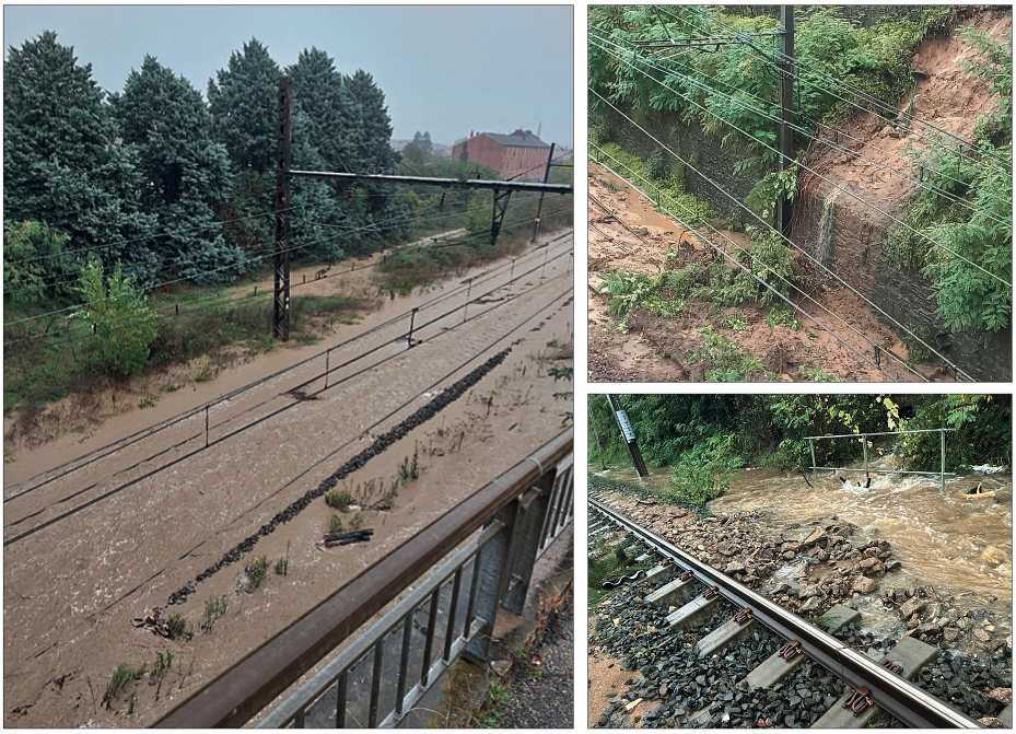 L’infrastructure face aux intempéries