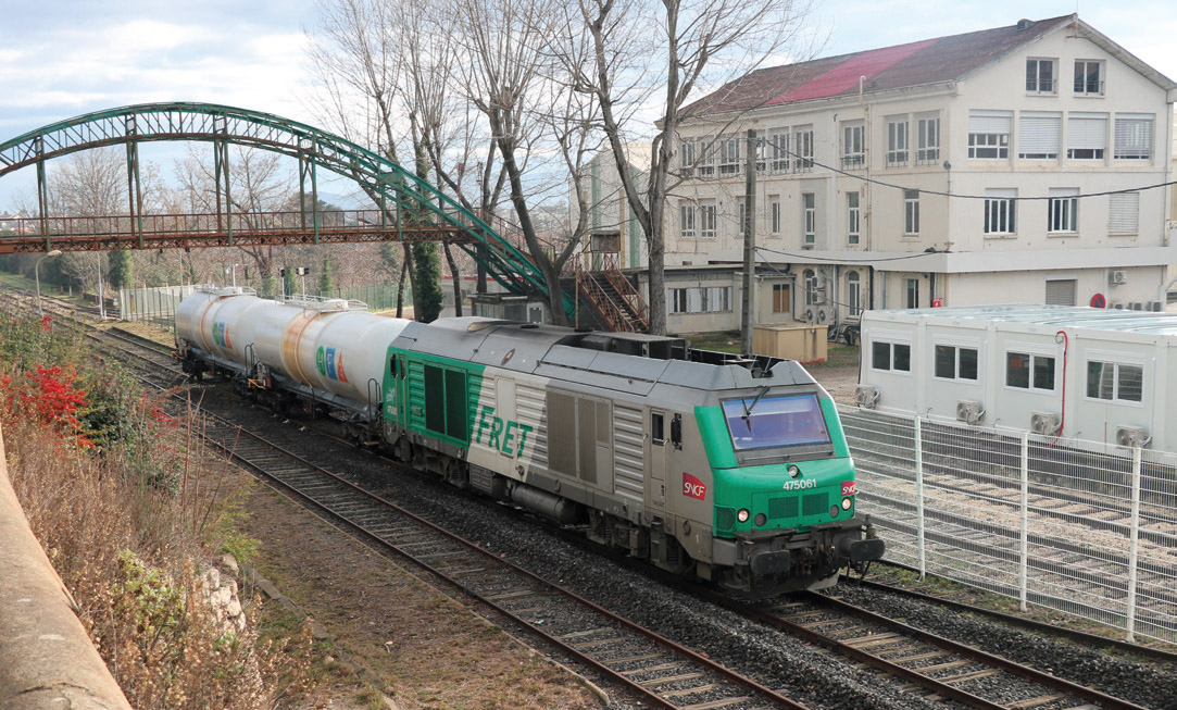 Ultime desserte fret à Salindres