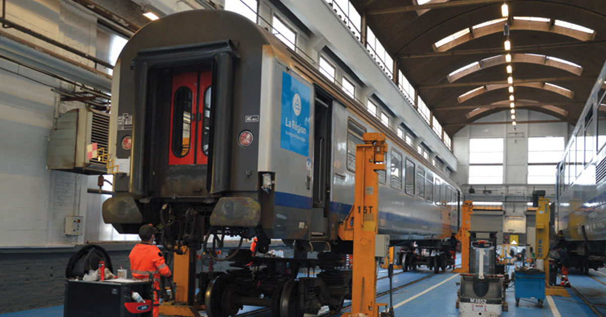 Rénovation Corail Technicentre