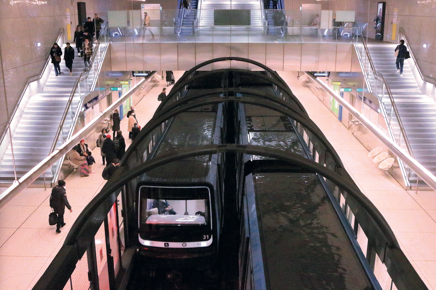 Les rames de la ligne 14 peuvent désormais se succéder toutes les 85 secondes