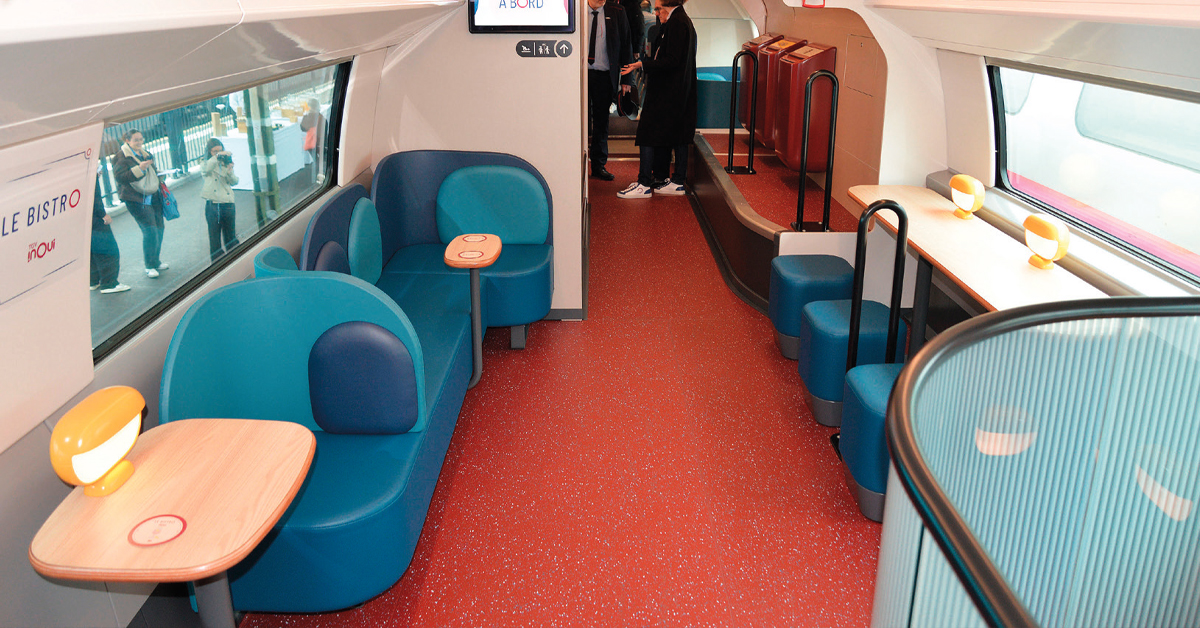 À la découverte des aménagements du TGV M