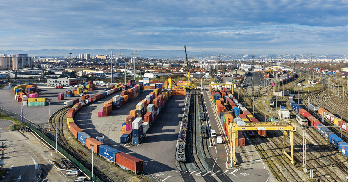 Vénissieux-saint-priest :  une plateforme de transport combiné qui monte en puissance