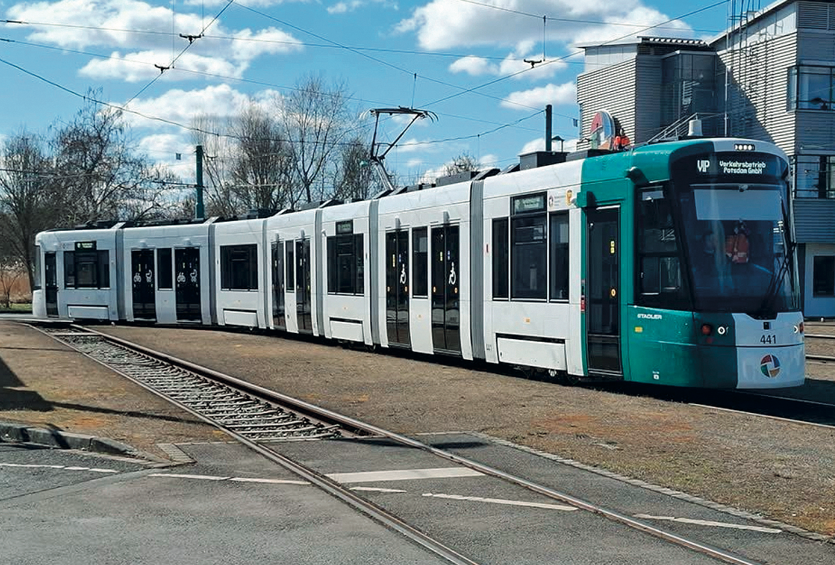 Allemagne : le premier Tramlink pour Potsdam a été présenté