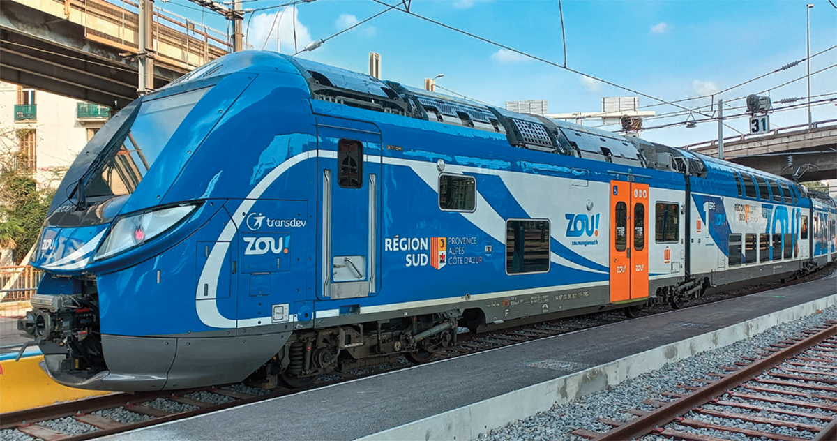 TRSI présente le matériel roulant acheté par la région Provence-Alpes-Côte d’Azur