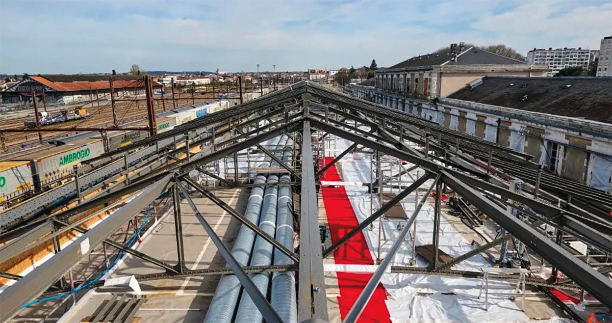 La grande verrière de la gare d’Angoulême va être solarisée