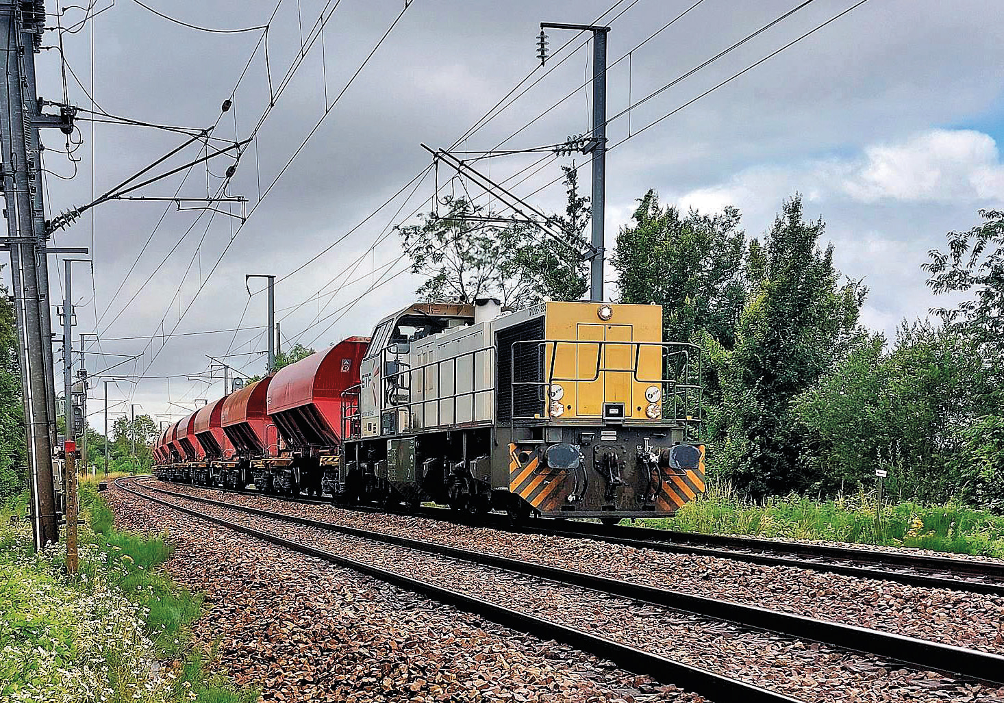 ETF de retour sur un trafic fret en Normandie