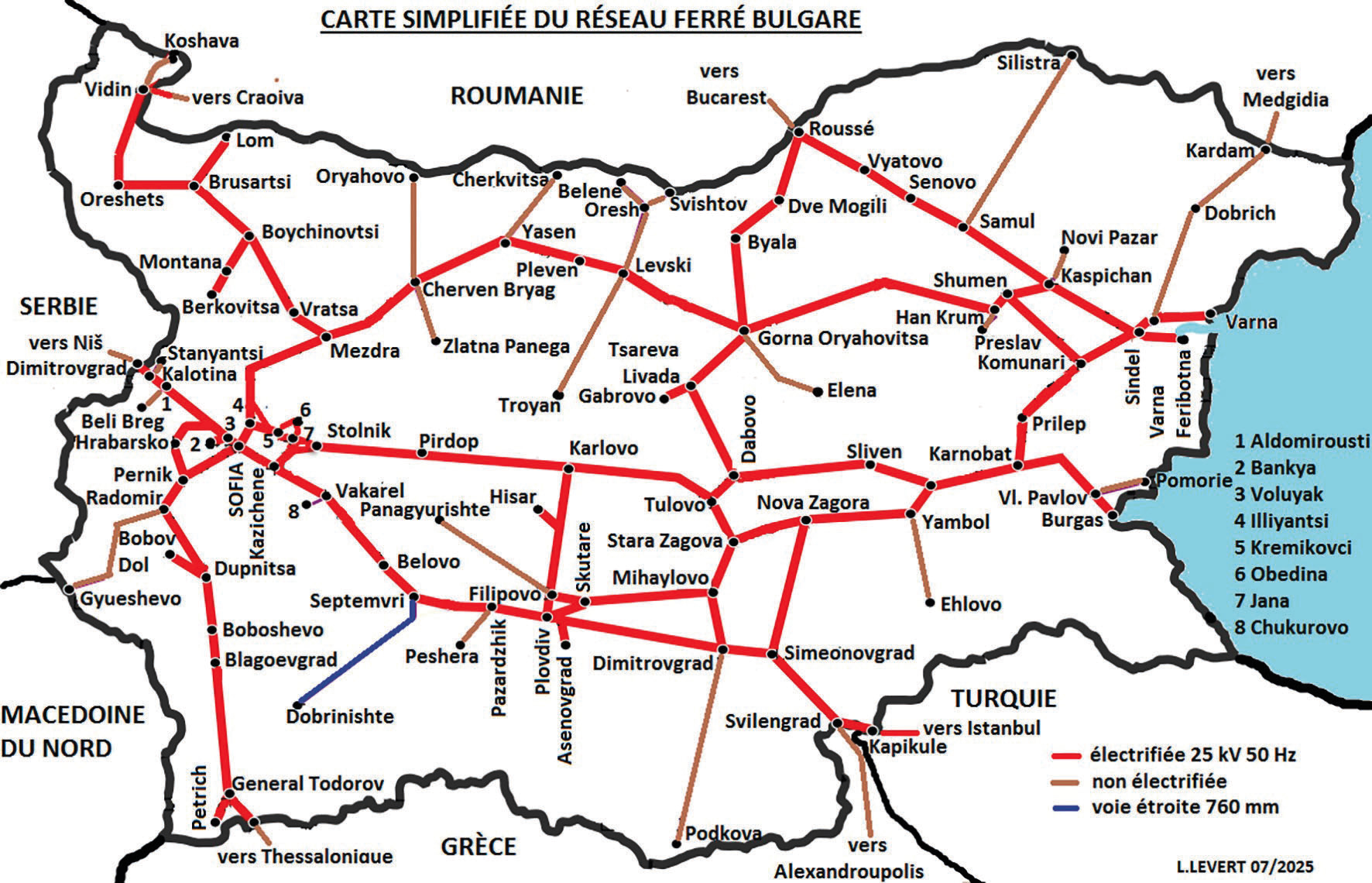 Bulgarie : l’ouverture à la concurrence des trains de voyageurs est en marche