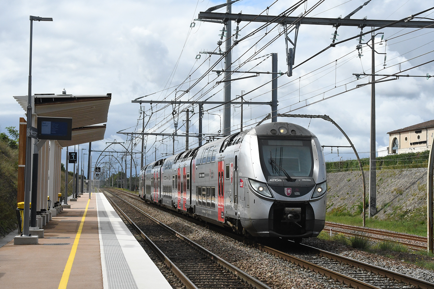 Réouverture de la gare de Talence Médoquine