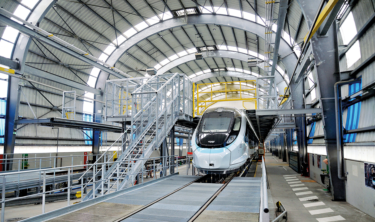 La maintenance des rames Oxygène