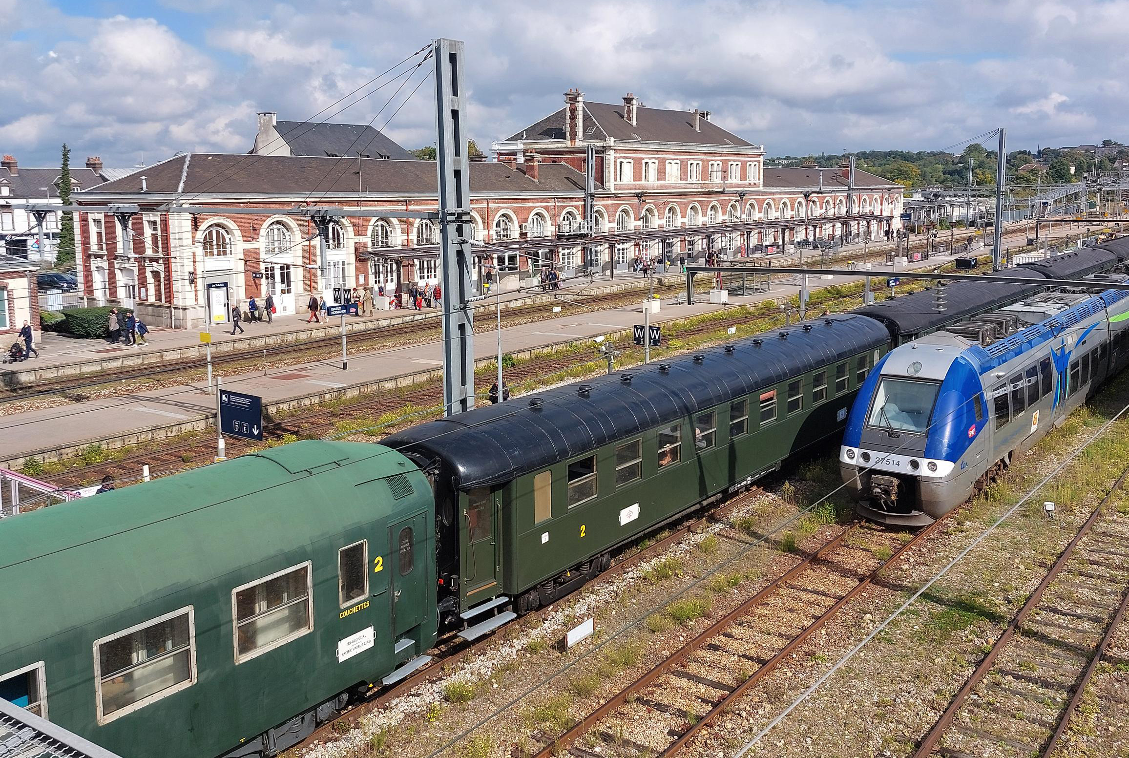 Un train spécial Rouen – Évreux pour défendre une liaison de cabotage via Serquigny…