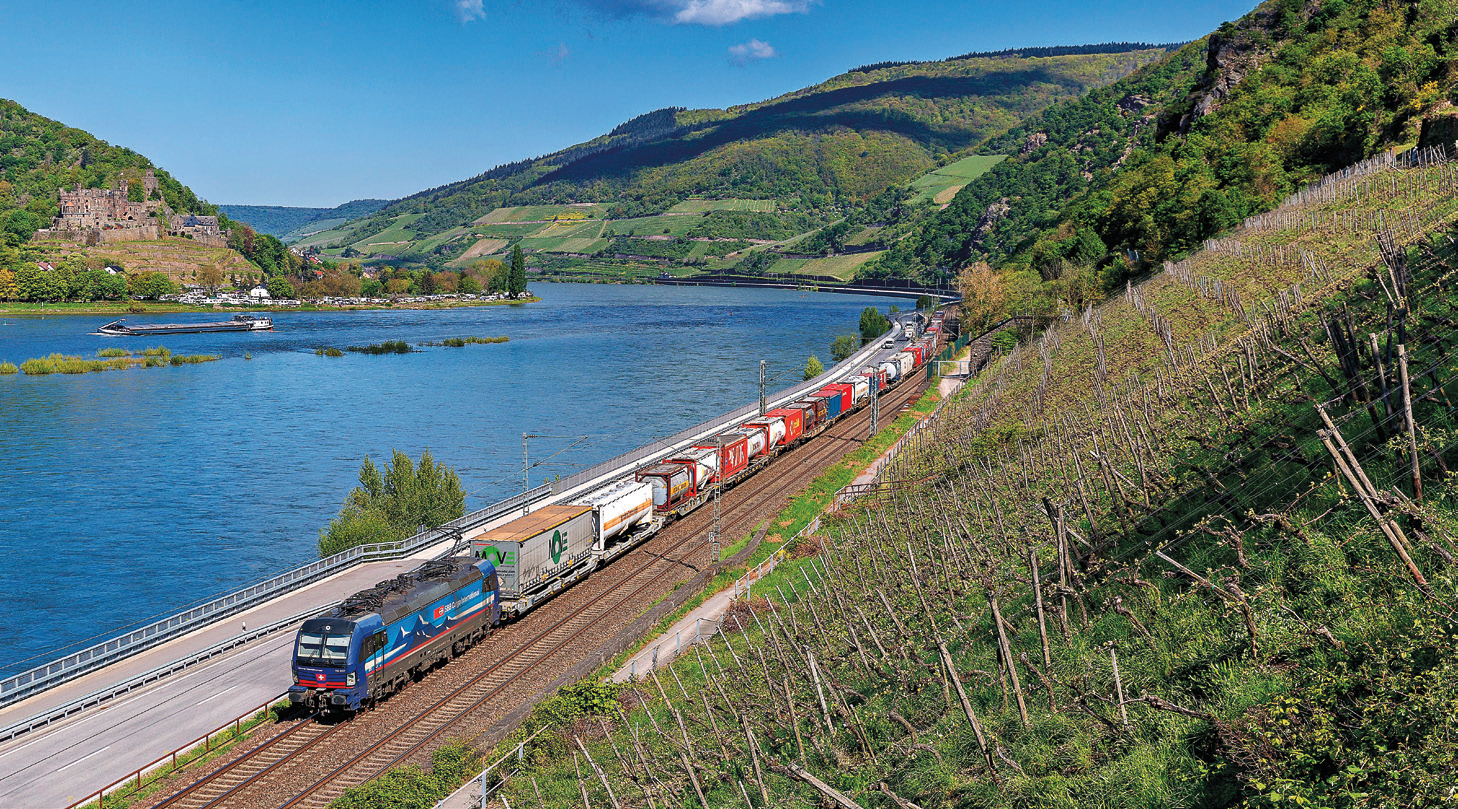 Sur les deux rives du Rhin, de Mayence à Coblence