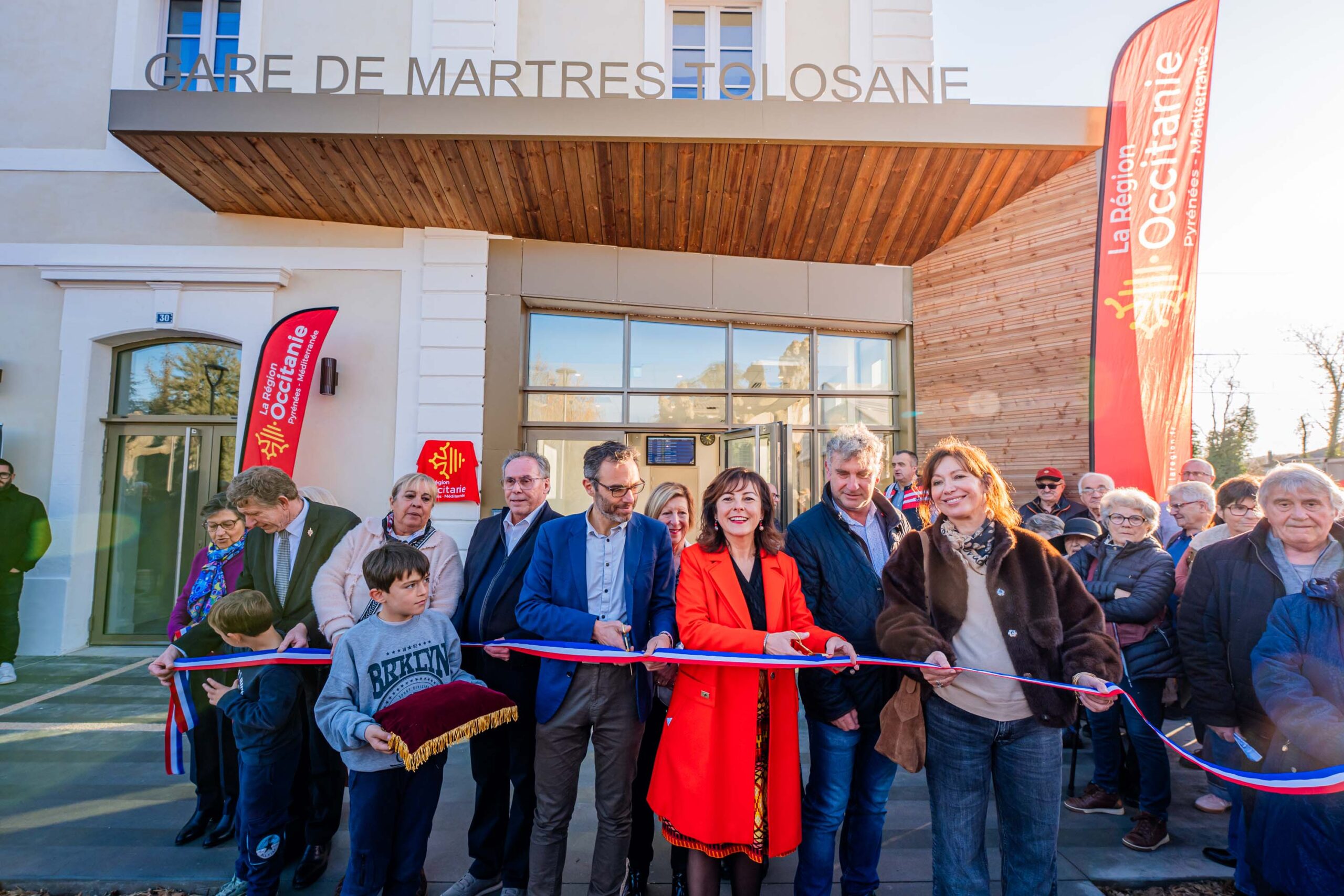 La région Occitanie inaugure sa 3e gare rénovée