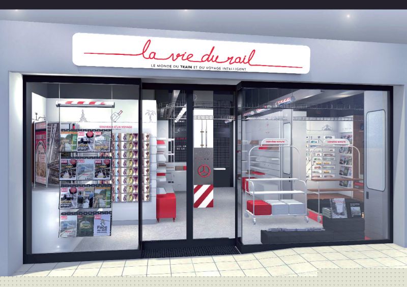 La Vie du Rail va ouvrir sa boutique dans la nouvelle gare