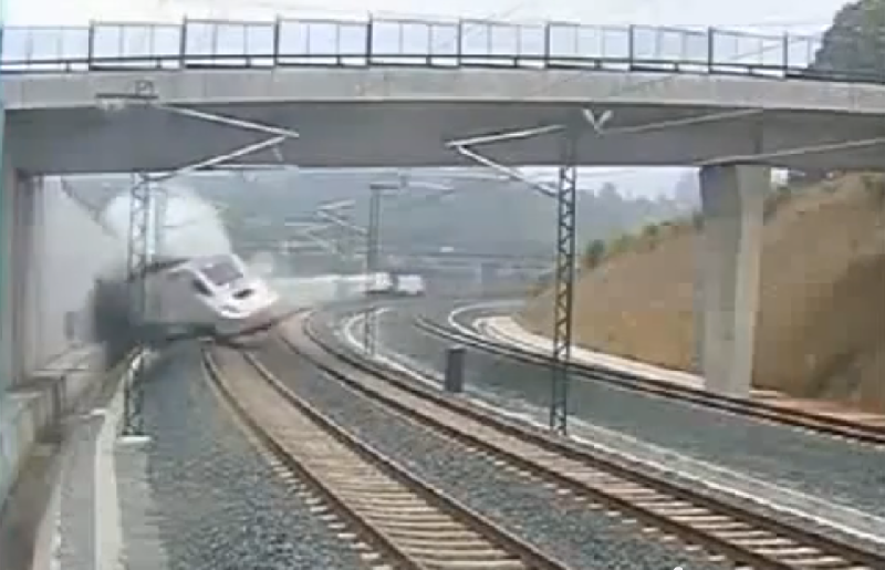 La catastrophe en Galice interroge la grande vitesse espagnole