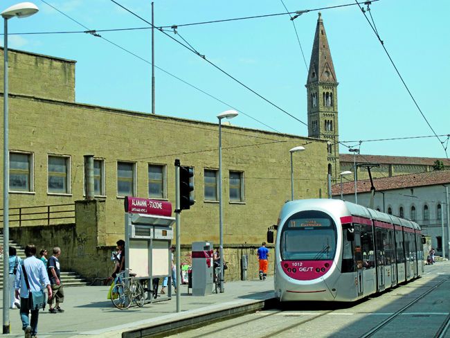 Les méandres du tramway florentin
