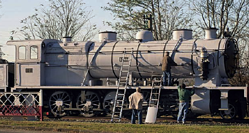 En Dordogne, la 6065 PO a retrouvé son tender