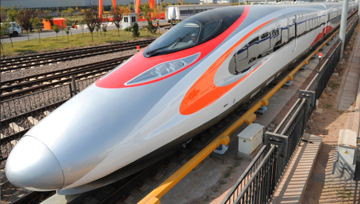 Chine : CSR Qingdao Sifang dévoile sa nouvelle rame à grande vitesse