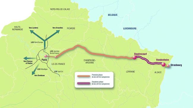 LGV Est-européenne : un nouveau pas vers l&rsquo;Allemagne