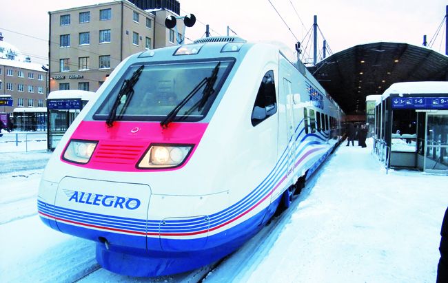 Un Allegro au tempo des 220 km/h entre Helsinki et Saint-Pétersbourg