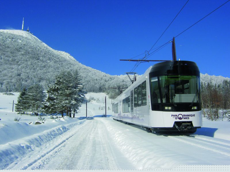 Un train à crémaillère rend le puy de Dôme à la nature