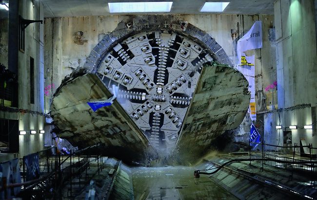 Métro B lyonnais : un mois d’avance pour le tunnel sous le Rhône