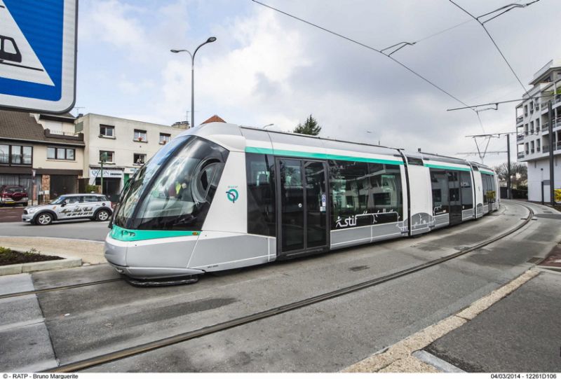 Paris : La ligne du T6 en essais