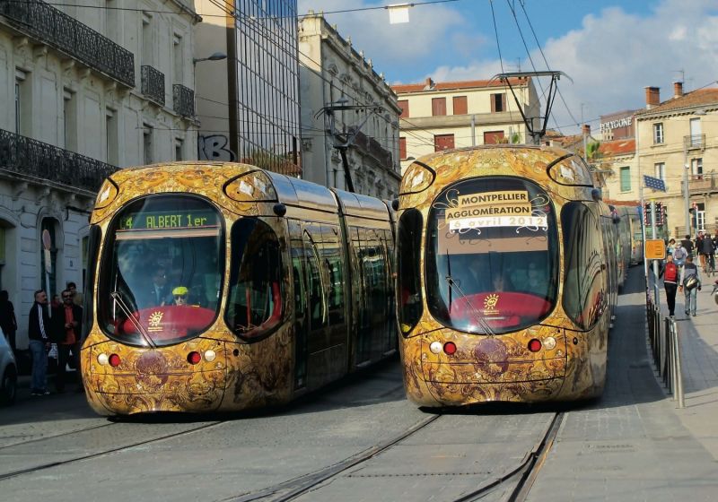 Montpellier lance ses tramways haute-couture