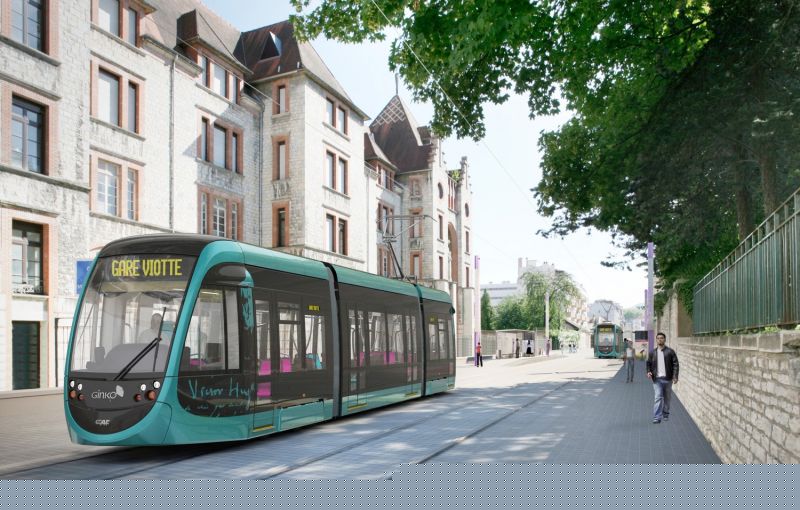 Besançon attribue la deuxième partie du tracé de son tramway