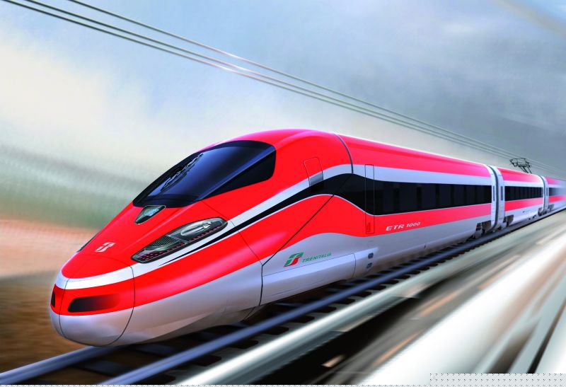 Bombardier a présenté son nouveau train à grande vitesse en Italie